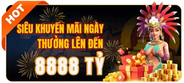 Biểu ngữ quảng cáo chương trình khuyến mãi vòng quay miễn phí của vf555 nổ hũ